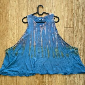 Urban Outfitters Tie Dye Flowy Tank